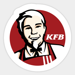 kentucky fried beans Sticker